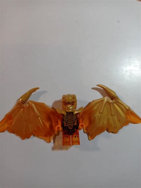 lego ninjago crystallized dragon cole minifigure