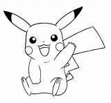 Pikachu Calcar Pintar Recortar sketch template