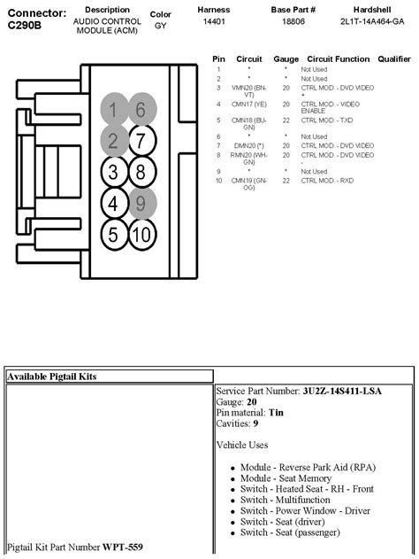 wiring diagram  ford focus sony radio wiring diagram images