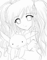 Anime Coloring Pages Sad Characters Getcolorings Print Color Getdrawings sketch template