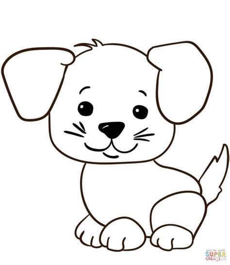 pretty image  puppy coloring pages entitlementtrapcom puppy