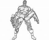 Cyclops Men Coloring Pages Character Phoenix sketch template