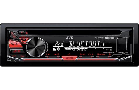 jvc kd rbt car stereo bluetooth cd player usb aux mp pandora  iheart radio compatible