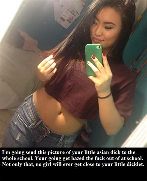showing everyone your little asian dick freakden