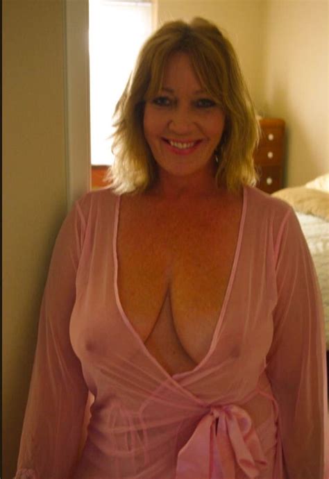 Moms Tits Look Great In Her Shear Robe Toobusyliving
