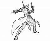 Coloring Pages Marvel Dante Capcom Vs Armored Villain Ms Getdrawings Comments sketch template