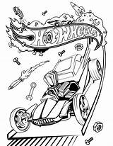 Hot Wheels Coloring Cartoon Popular Printable sketch template