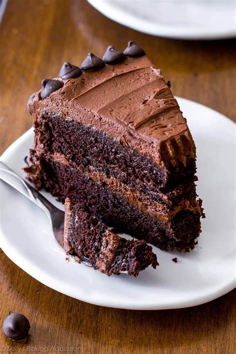 triple chocolate layer cake sallys baking addiction
