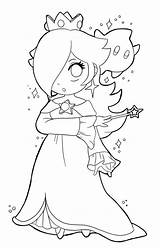 Rosalina Coloring Pages Popular sketch template