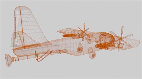hiller   tiltwing experimental aircraft  model cgtrader