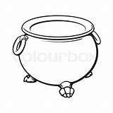 Potion Cauldron Boiling Drawing Getdrawings Water sketch template