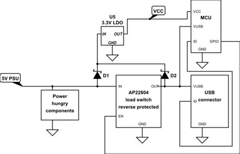 usb otg power circuit viability electrical engineering stack exchange