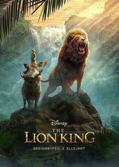 lion king  framed disney   poster teaser simba size    metallic