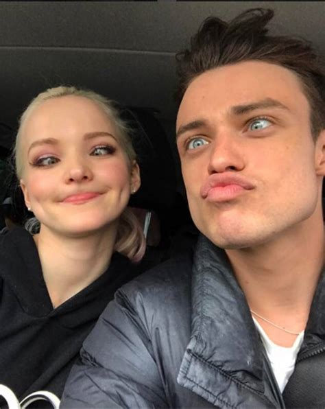 double trouble from dove cameron and thomas doherty s cutest pictures e news
