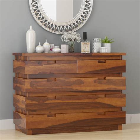 kodiak rustic solid wood drawer tall bedroom dresser