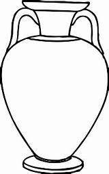 Amphora Clker Ocal sketch template