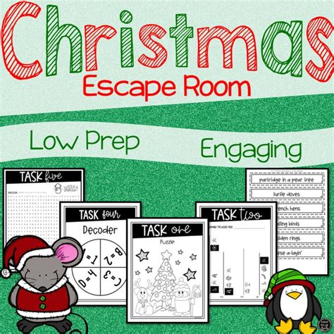 christmas escape room escape room escape room  kids christmas