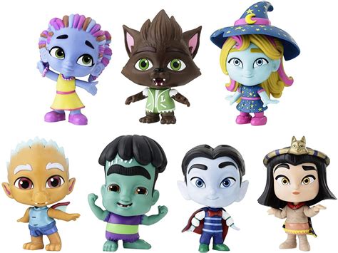 Netflix Super Monsters Figures Monsters Up Collection 7 Pack Toys