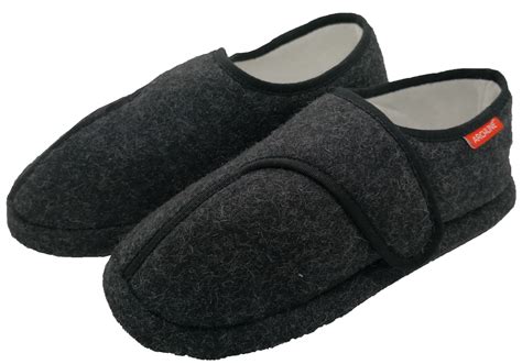 archline mens orthotic slippers  closed toe comfort slippers