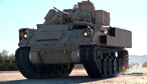 army  begun testing newest bradley variant   suspension
