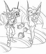Coloring Tinkerbell Pages Bell Tinker Bobble Template Colouring sketch template