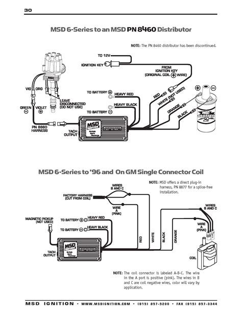 msd distributor wiring diagram cadicians blog