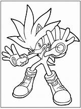 Sonic Coloring Pages Hedgehog Silver Knuckles Shadow Super Print Attack Kids Colouring Drawing Printable Baby Color Echidna Boys Getcolorings Clipart sketch template