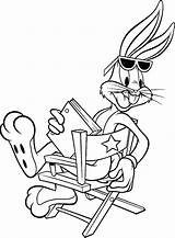 Bunny Bugs Coloring Pages Printable Cartoon Bug Filminspector Popular sketch template