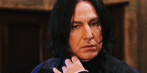 Alan Rickman Hated An Iconic Element Of Harry Potter