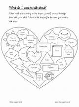 Talk Counseling Kids Counselling Counselor Anger Elementary Grief sketch template