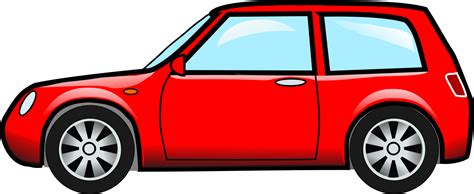 clipart car red