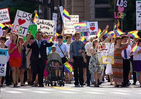 Former Mormons Protest Homophobic Church Policy Gay Nation