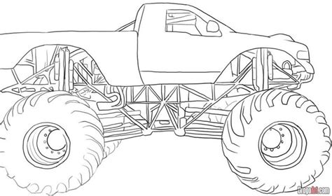coloring pages fun monster truck coloring pages
