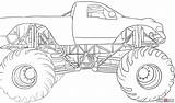 Monster Truck Coloring Pages Draw Trucks Drawing Kids 4x4 Jam Coloriage Printable Step Digger Grave Print Boys Dragoart Cars Speed sketch template