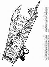 Dover Publications Airplanes Colouring Doverpublications sketch template