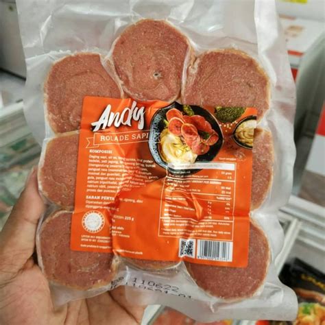 Jual Andy Rolade Sapi Beef Kemasan 225gr Shopee Indonesia