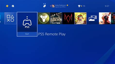 Sony Has Added A Surprise Ps5 Remote Play App To Ps4 Vgc