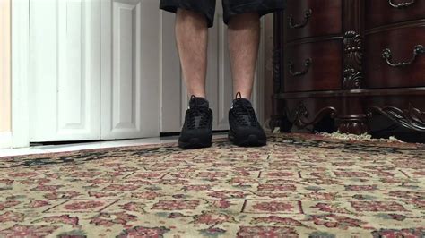 Nike Air Max 95 Triple Black On Foot Youtube