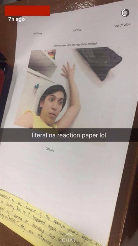 guy submitted   reaction paper    manila