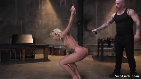 hot ass blonde endures rough sex in dungeon eporner