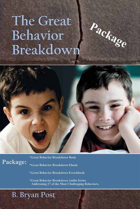 great behavior breakdown package post institute