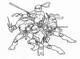 Ninja Coloring Turtles Raphael Mutant Donatello Tmnt Tortugas Kura Coloringhome Mewarnai Getcolorings sketch template