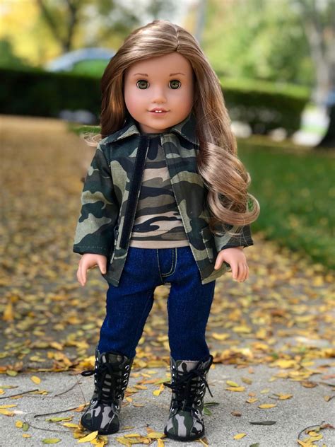 Military Style Doll Clothes For 18 Inch American Girl