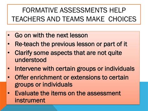 Ppt Common Formative Assessments Powerpoint Presentation Free