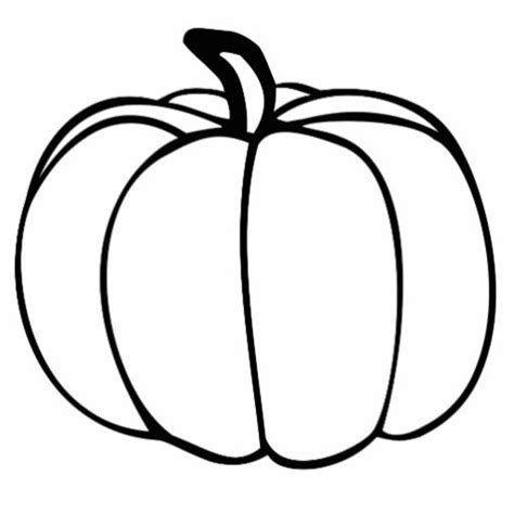 pumpkin outline clipart