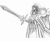 Leona Legends League Pages Coloring Character Another sketch template