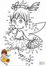 Dot Fairy Pages Coloring Little Dots Printable sketch template