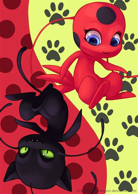 Tikki And Plagg Miraculous Ladybug Fan Art 39470251 Fanpop