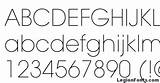 Avant Garde Gothic Itc Light Extra Font Legionfonts Xlt Lt sketch template