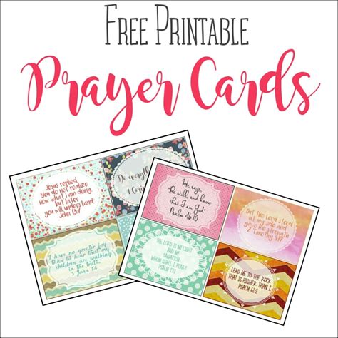 prayer cards  toddlers preschoolers   printable pack
